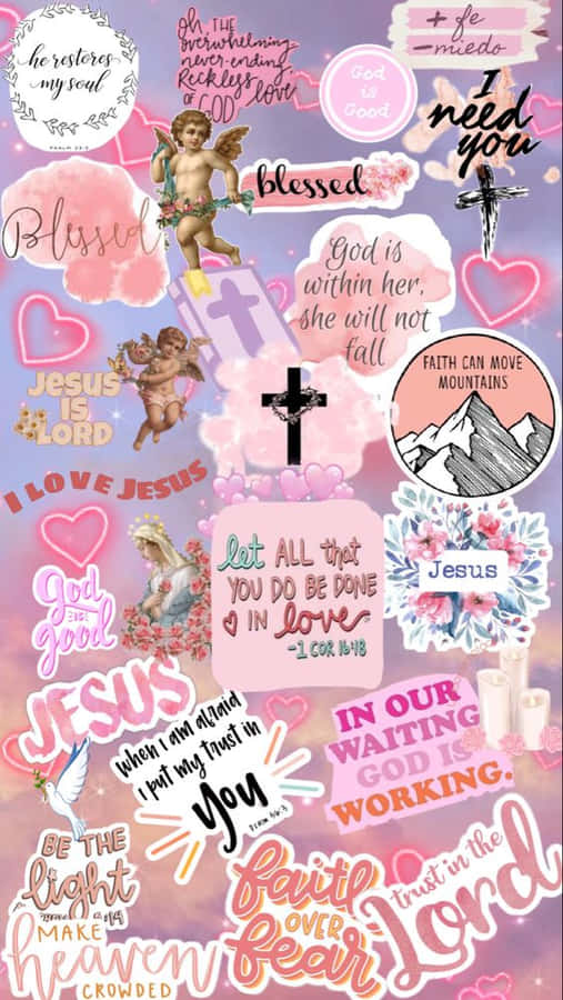 Live Life With Faith, Courage And Joy. Wallpaper