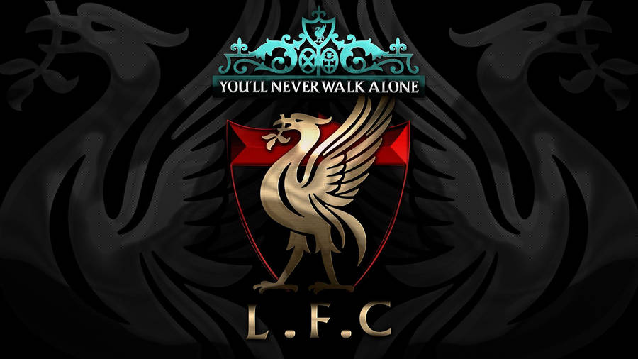 Liverpool Fc Gold Liver Bird Wallpaper