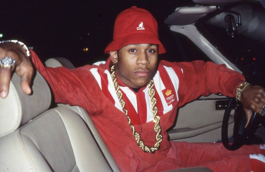 Ll Cool J Ricky Powell 1988 Photoshoot Wallpaper