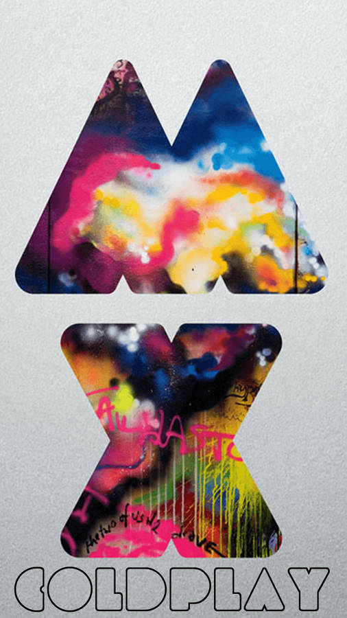 Logo Of British Rock Band Coldplay's Album Mylo Xyloto Wallpaper