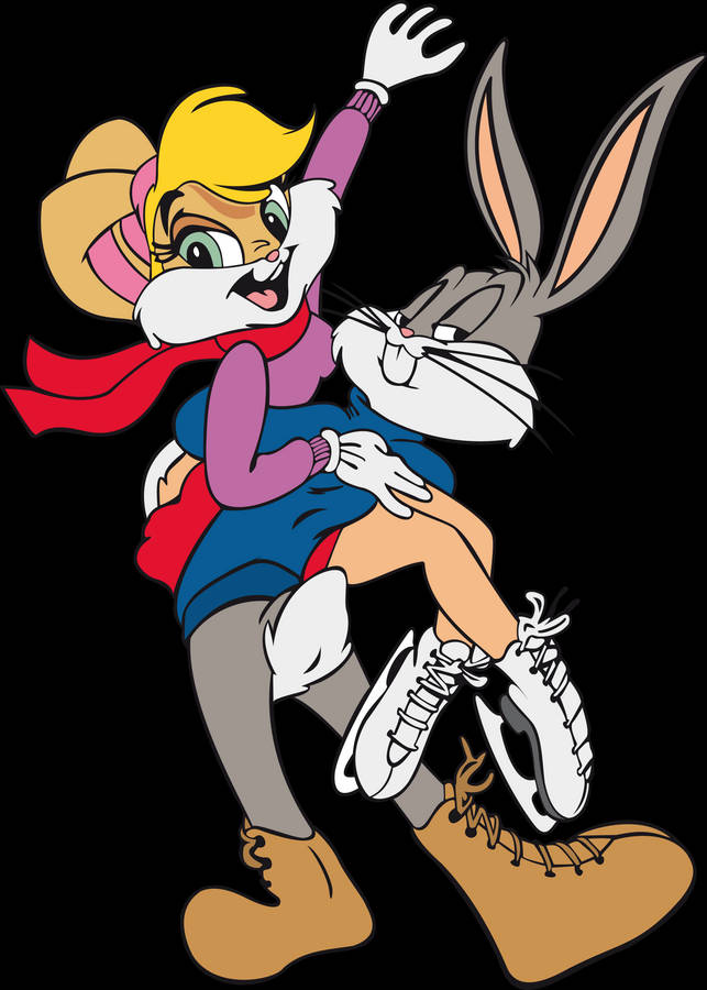 Lola Bunny In Action - Space Jam Wallpaper