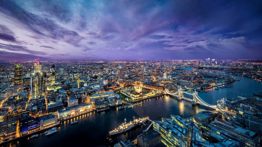 London Skyline 4k Desktop Wallpaper