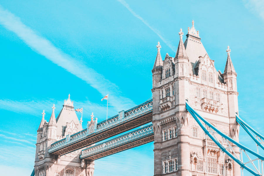 London Tower Bridge Blue Sky Wallpaper