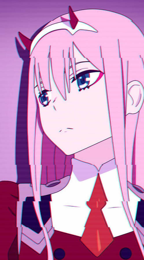 Lonely Zero Two Phone Wallpaper