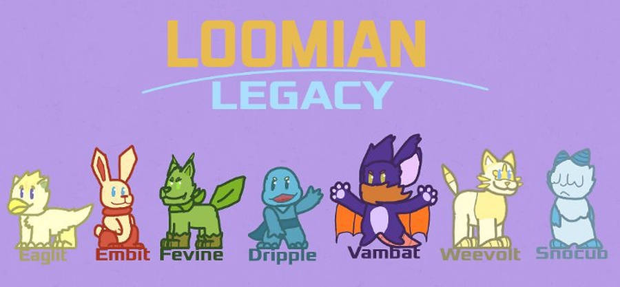 Loomian Legacy Digital Painting Wallpaper