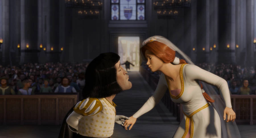 Lord Farquaad And Fiona Wedding Wallpaper