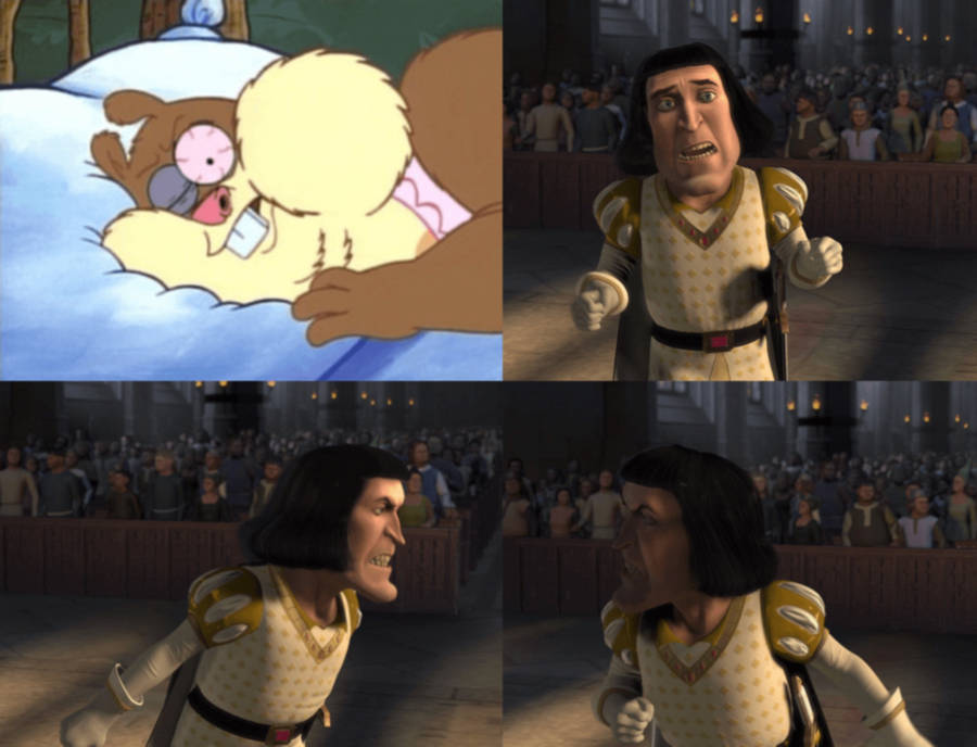 Lord Farquaad Collage Wallpaper