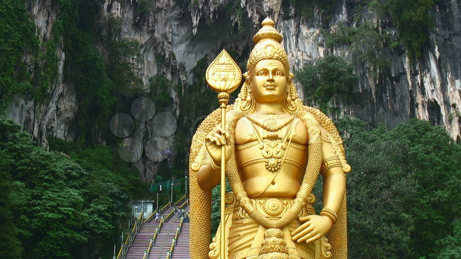 Lord Murugan 4k Half Body Shot Wallpaper