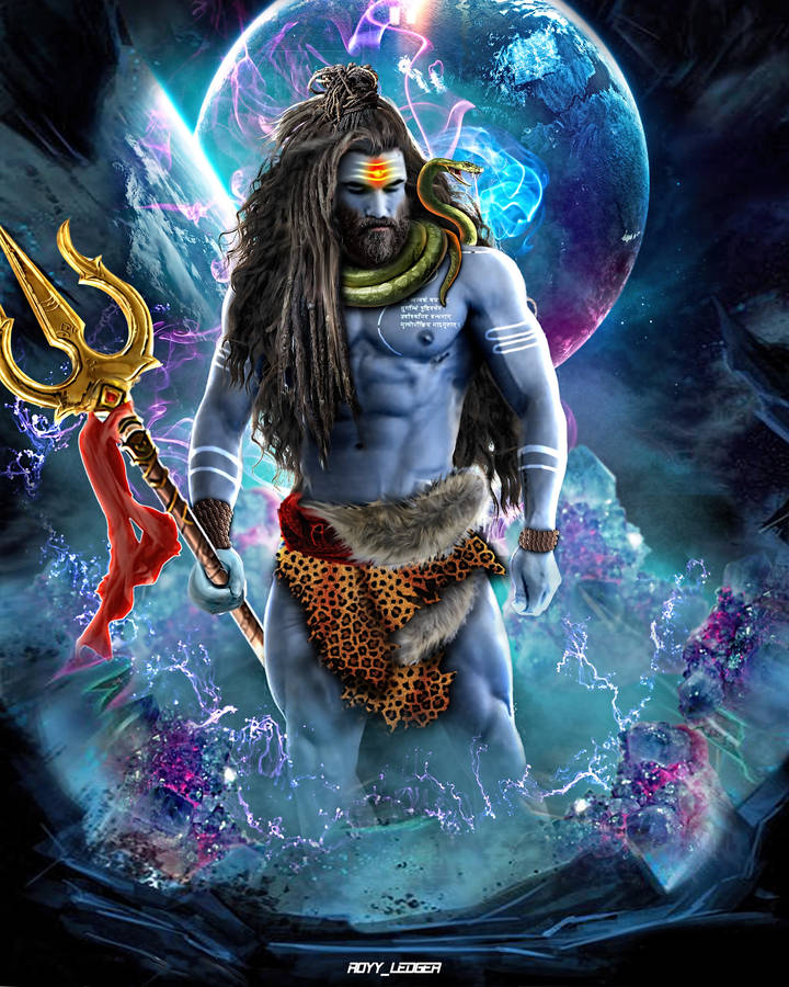 Lord Shiva Magnificent Art Wallpaper