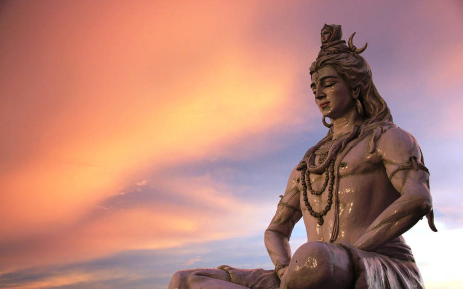 Lord Shiva Sunset Wallpaper
