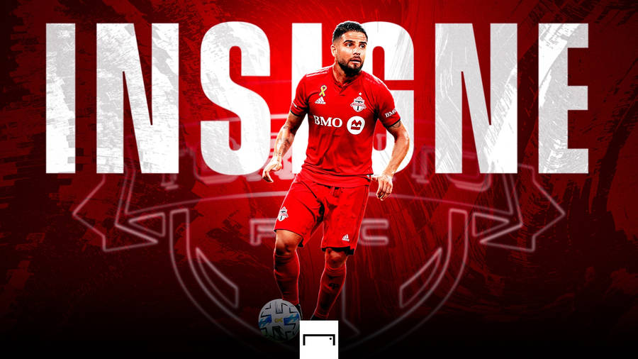 Lorenzo Insigne Toronto Fc Logo Digital Art Wallpaper