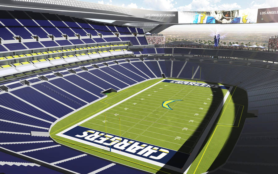 Los Angeles Chargers Sofi Stadium Wallpaper