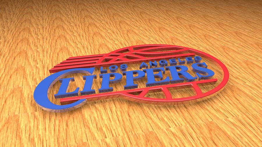 Los Angeles Clippers 3d 1984 Logo Wallpaper