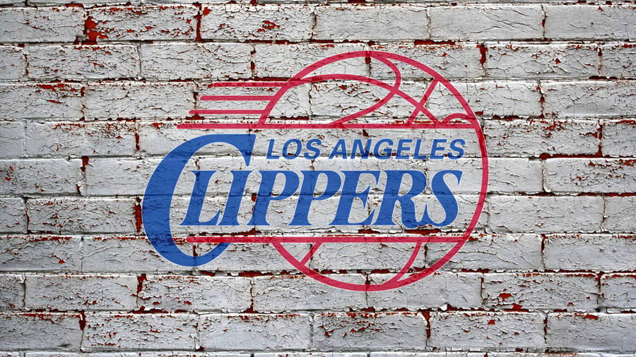 Los Angeles Clippers Brick Wall Wallpaper