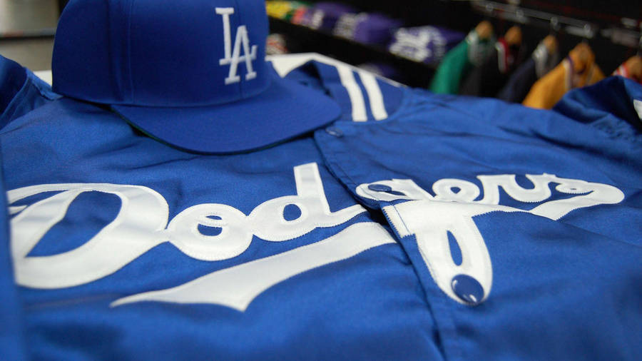 Los Angeles Dodgers Alternate Jersey Wallpaper