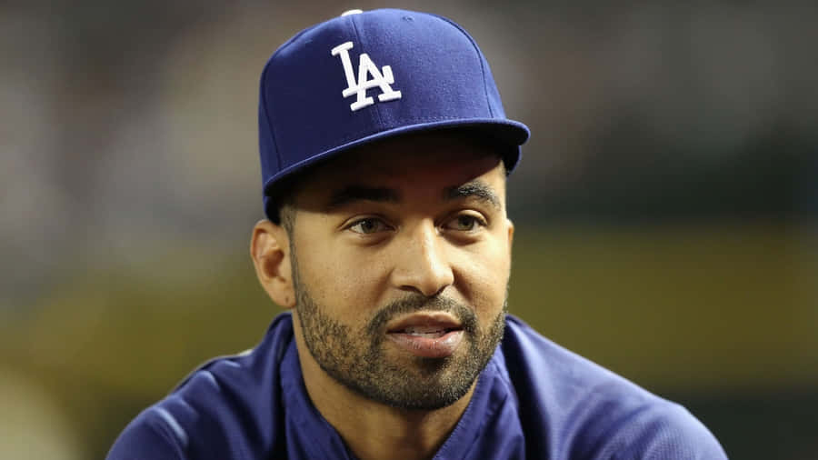 Los Angeles Dodgers Player Portrait Wallpaper