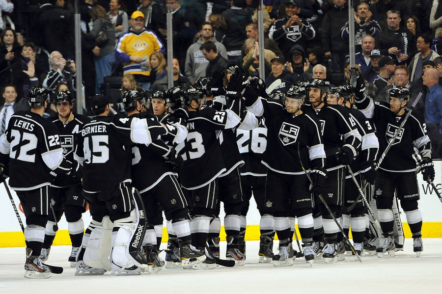 Los Angeles Kings Team Players Wallpaper