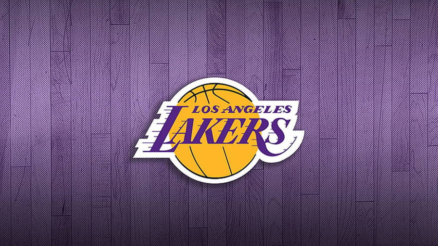 Los Angeles Lakers Logo Light Purple Wallpaper