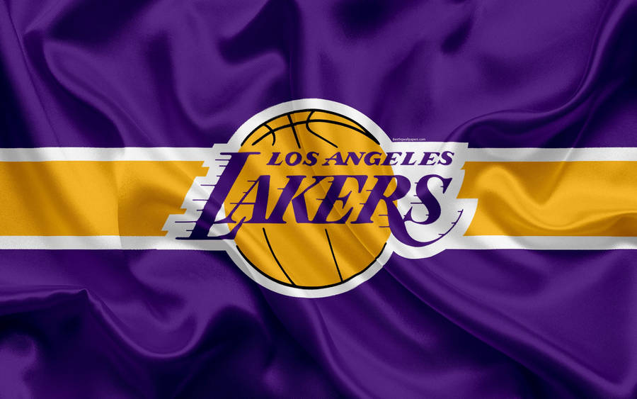 Los Angeles Lakers Satin Wallpaper