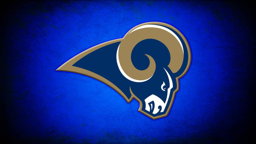 Los Angeles Rams Blue Logo Wallpaper