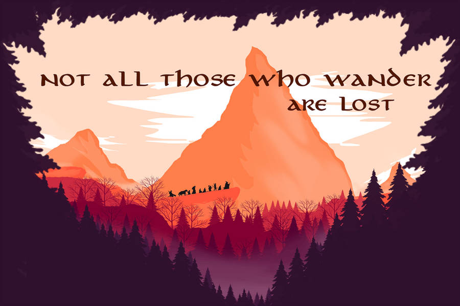 Lotr Artwork Fellowship Of The Ring Wallpaper