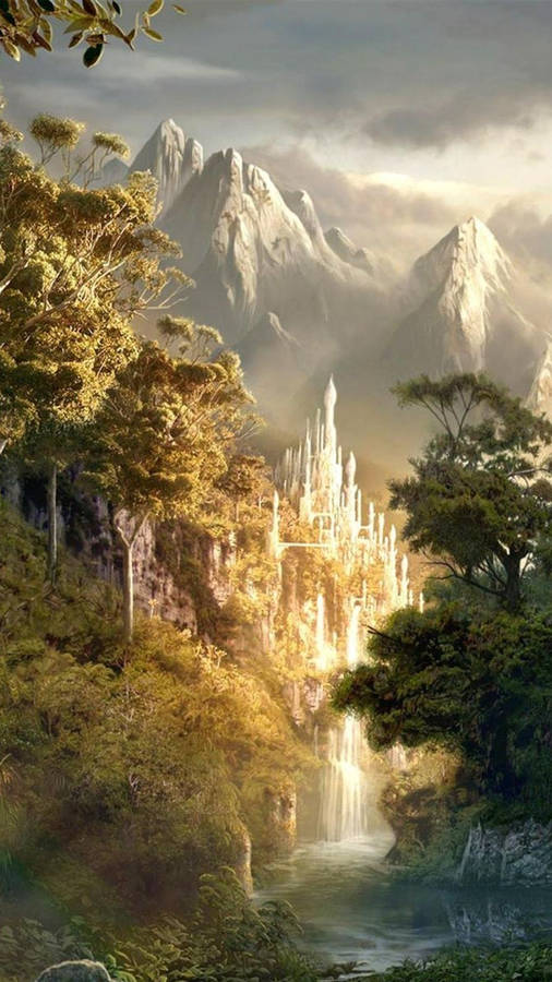 Lotr Rivendell Forest Wallpaper