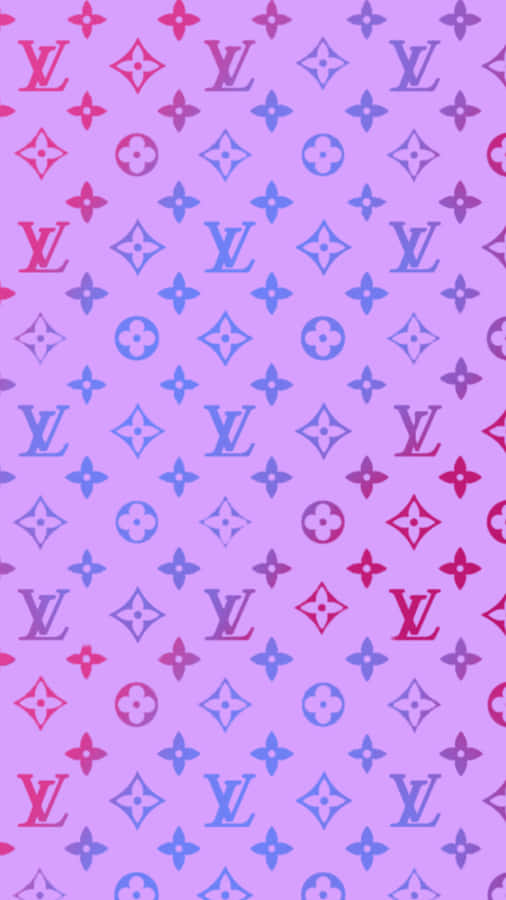 Louis Vuitton Designer Pink Wallpaper