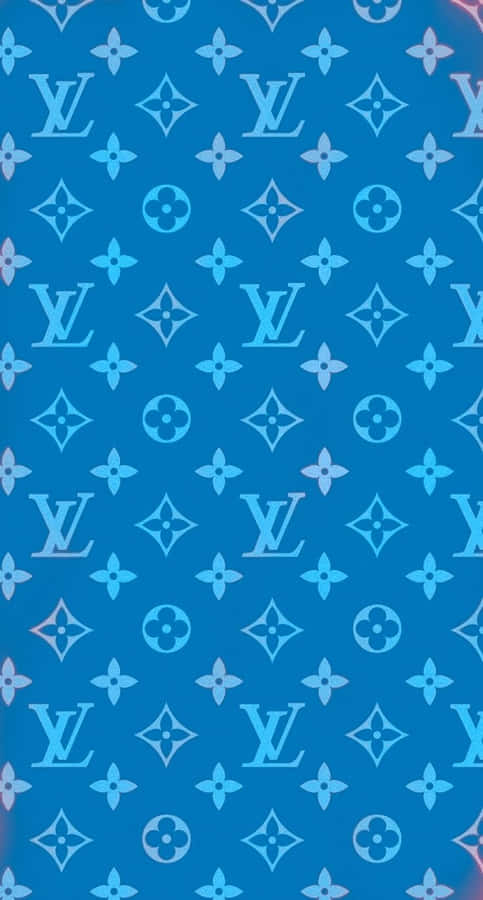 Louis Vuitton Unveils Its Latest Classic Blue Design Wallpaper