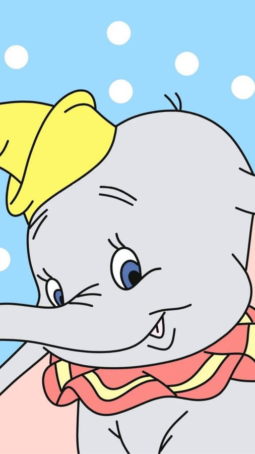 Lovable Disney Dumbo Wallpaper