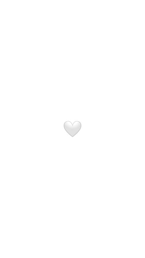 Love Black And White Heart Emoji Wallpaper