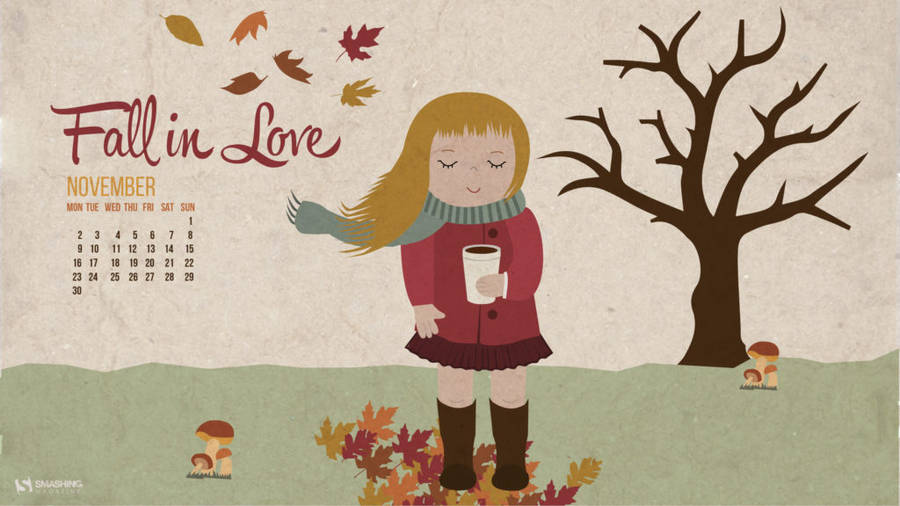 Love Desktop Fall Wallpaper