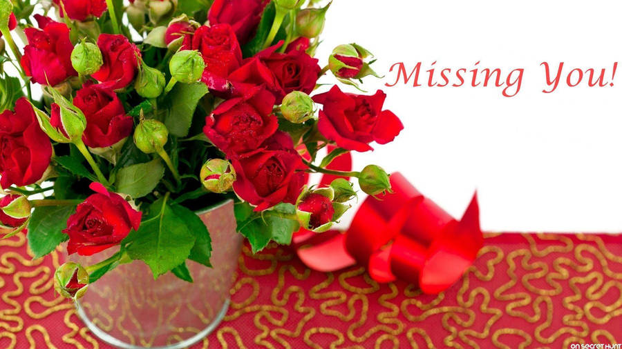 Love Rose Missing You Wallpaper