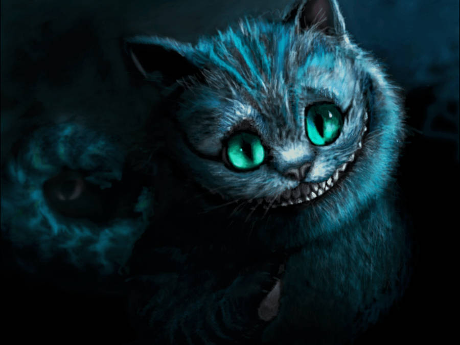 Lovely Cheshire Cat Wallpaper
