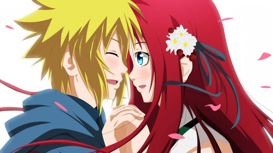 Lovely Minato And Kushina Wallpaper