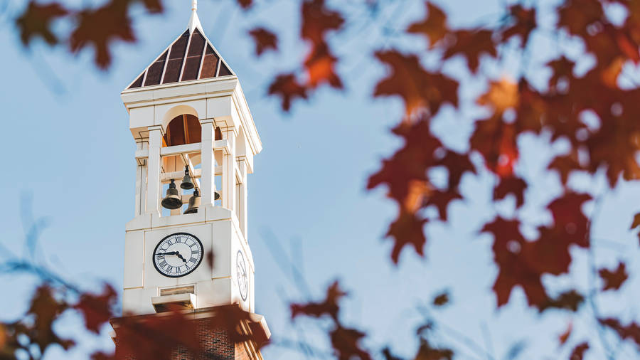 Low-angle Photo Of Purdue University Tower Wallpaper