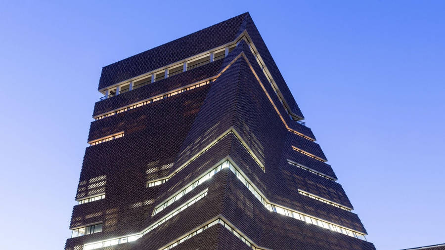 Low-angle Tate Modern Building Wallpaper