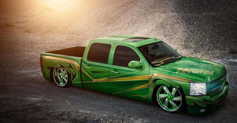 Lowrider Truck Wallpaper