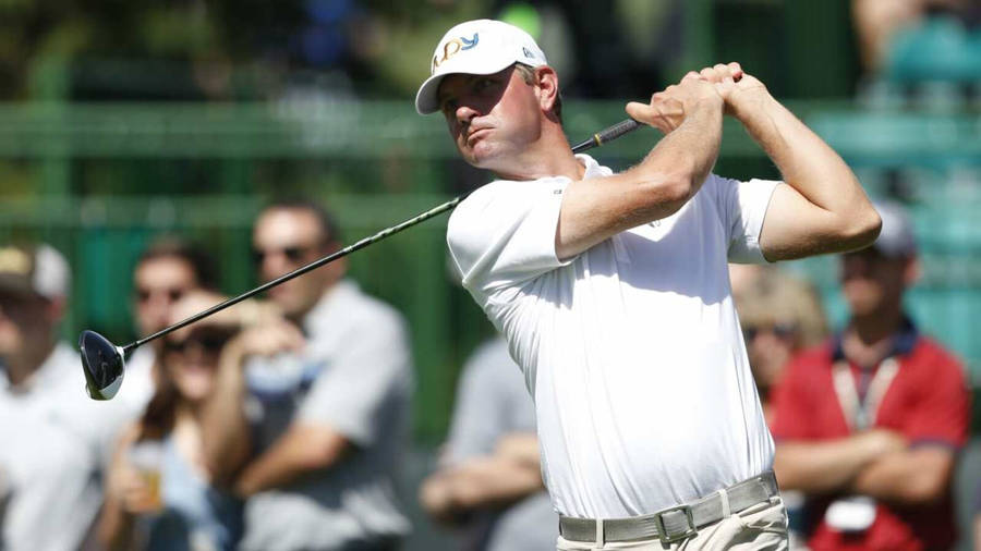 Lucas Glover Steady Follow-through Wallpaper