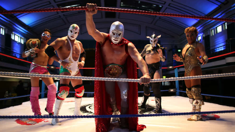 Luchadores_in_ Ring_ Showcase.jpg Wallpaper