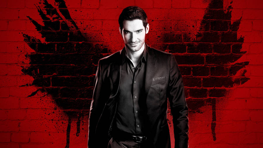 Lucifer Devil Actor Tom Ellis Wallpaper