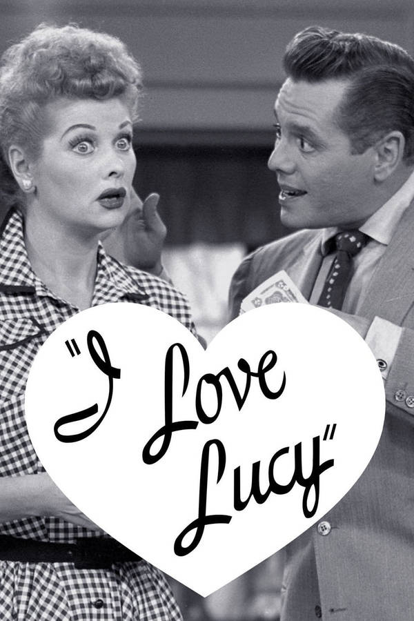 Lucille Ball And Desi Arnaz - The Icons Of 'i Love Lucy' Wallpaper