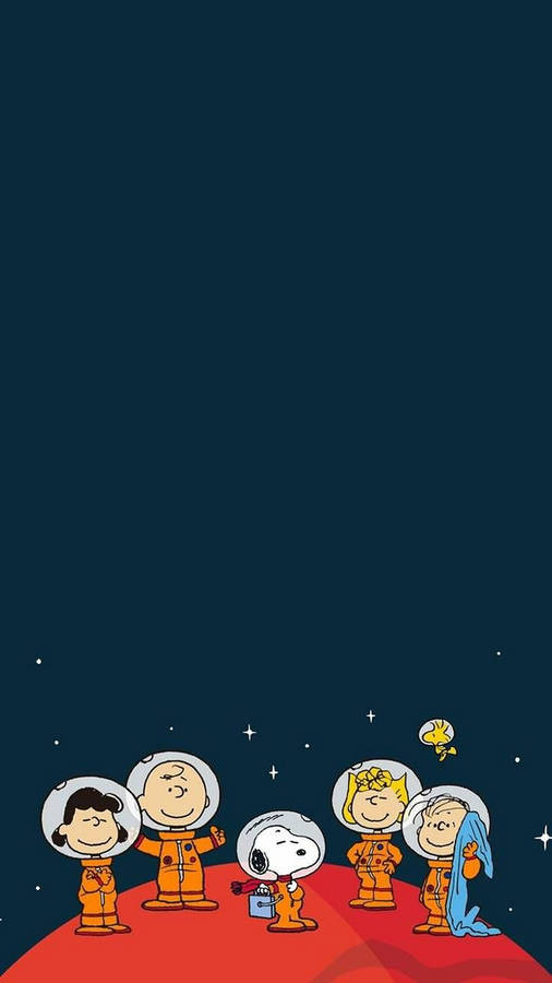 Lucy Van Pelt In Space Wallpaper