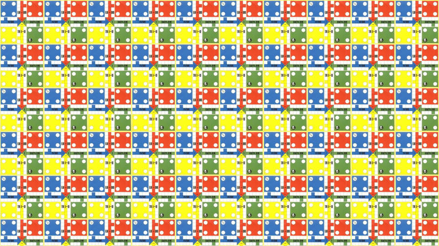 Ludo King Bases Tiled Wallpaper