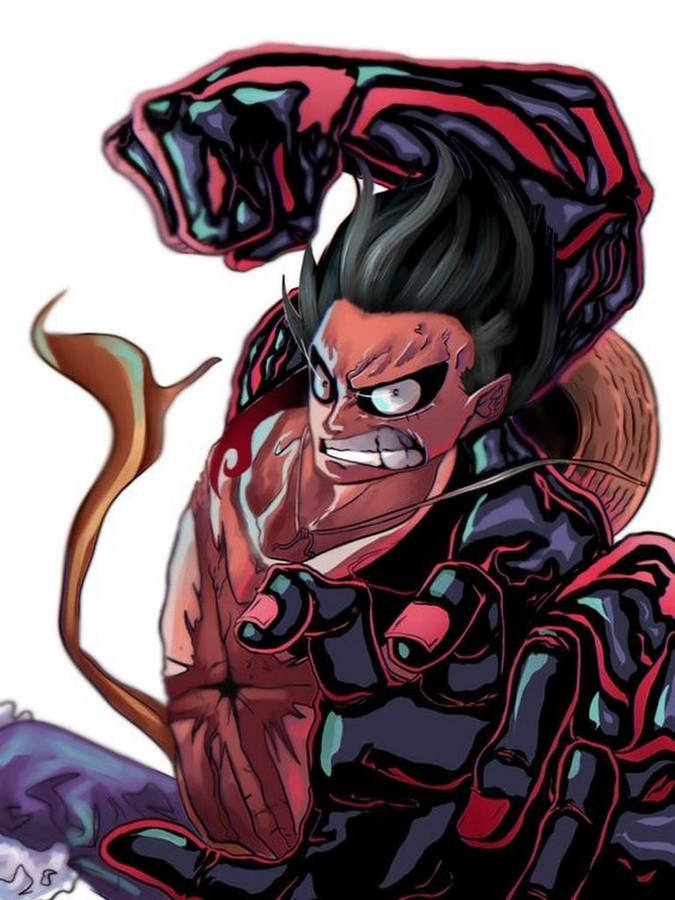 Luffy Gear 4 Digital Art Wallpaper