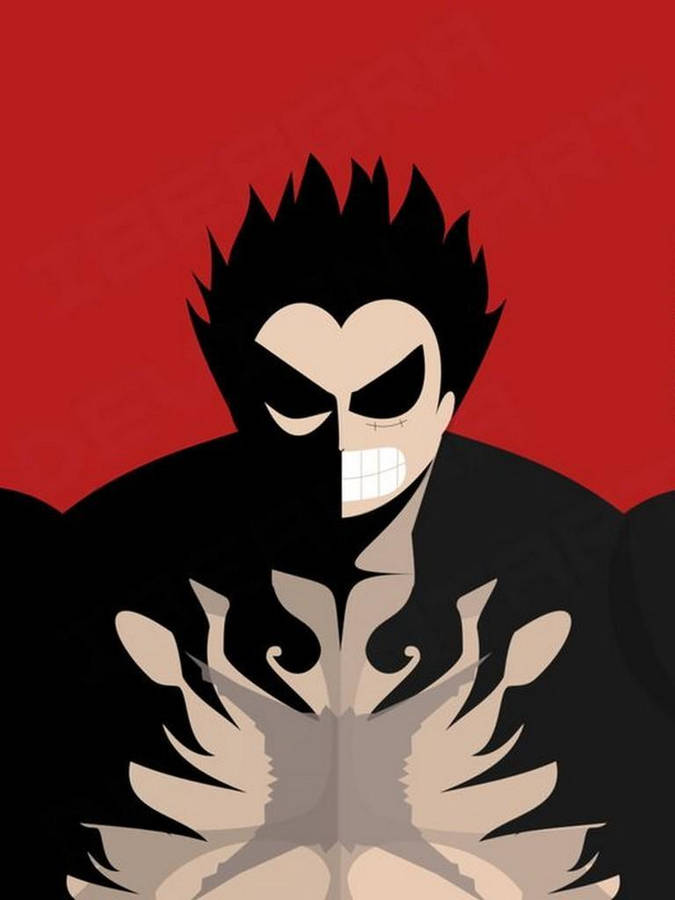 Luffy Gear 4 Vector Wallpaper