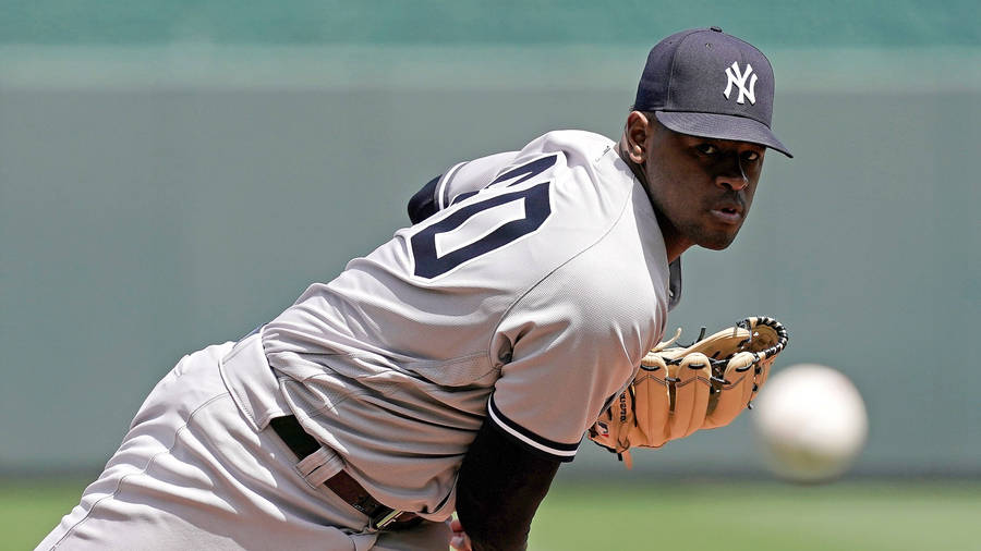 Luis Severino Flying Ball Wallpaper