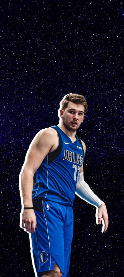 Luka Doncic Mavericks Basketball Team Wallpaper