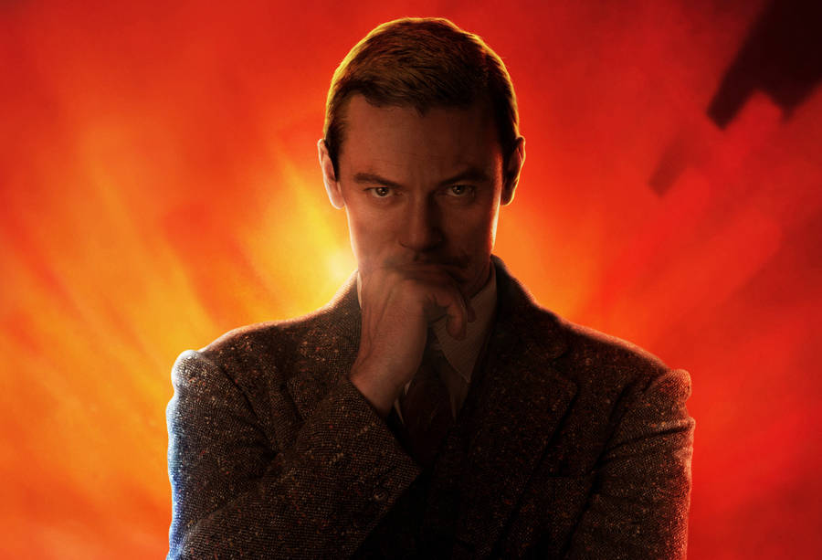 Luke Evans Professor Marston Wallpaper