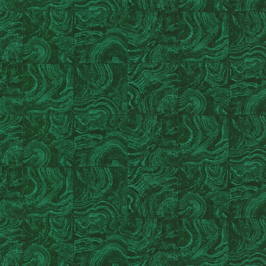 Lush Emerald Green Forest Scene Wallpaper