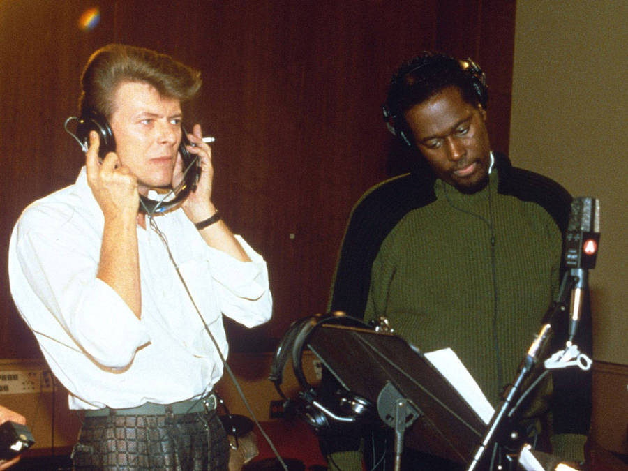 Luther Vandross And David Bowie Wallpaper